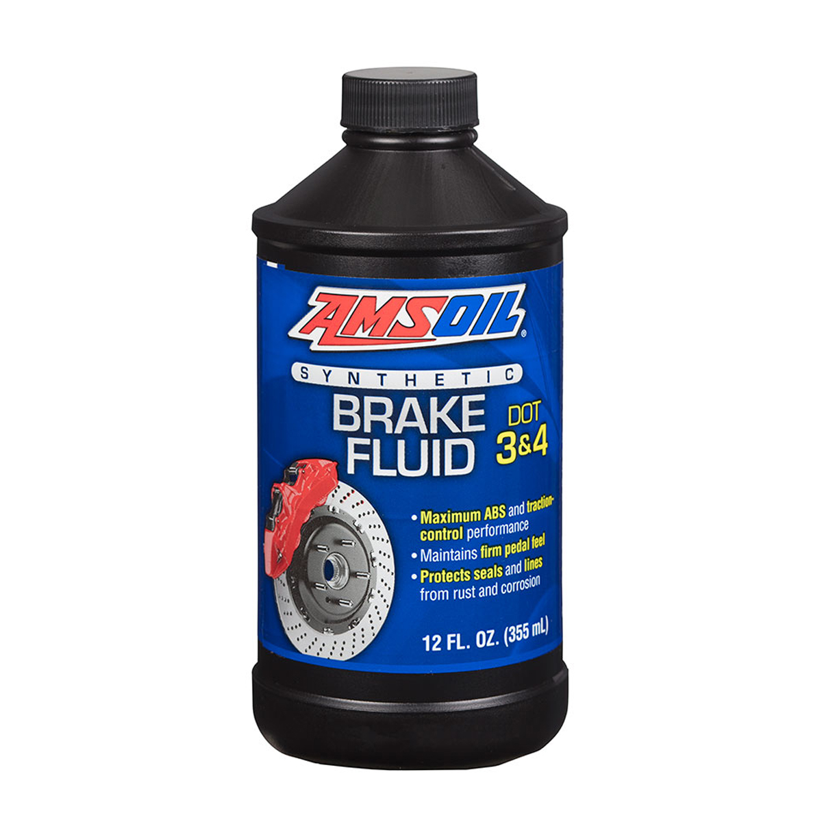 AMSOIL DOT 3 AND DOT 4 100% SYNTHETIC BRAKE FLUID