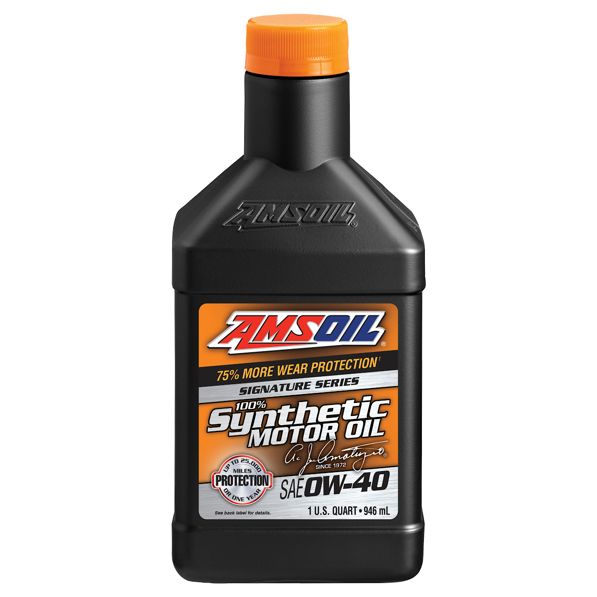AMSOIL Signature Series 0W-40 100% Synthetic Motor Oil