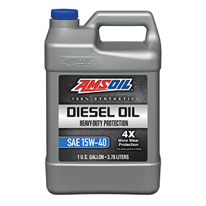 AMSOIL 15W-40 Heavy-Duty 100% Synthetic Diesel Oil